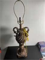 Vintage sculpture lamp