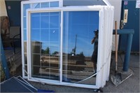 59-1/2x59-1/2 white vinyl window