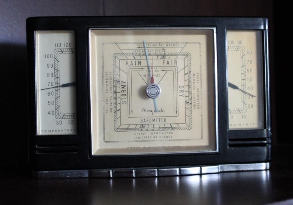 Vintage Fee & Stemwedel Airguide Barometer