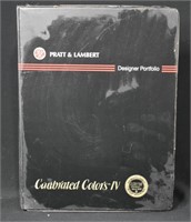 Vintage Pratt & Lambert Colour Swatch Portfolio