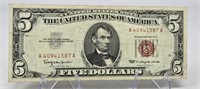 $5 U.S. Note 1963 VF