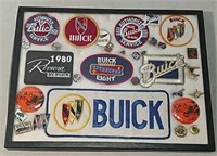 Display Case with Buick Memorabilia