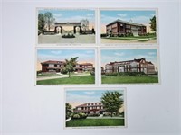 Vntg Indiana Masonic Home Color Postcards