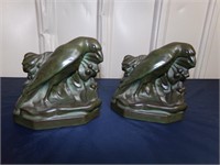 RARE Rookwood Raven (Rook) Bookends 1925