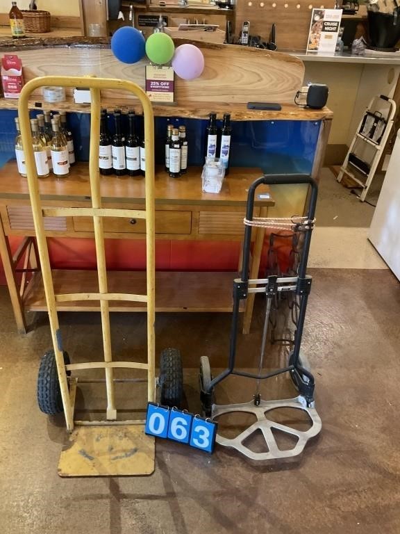 LOT 2 HAND TRUCKS