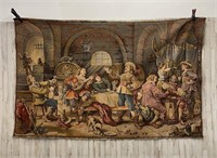 D’apres Rembrandt Tapestry Made in France