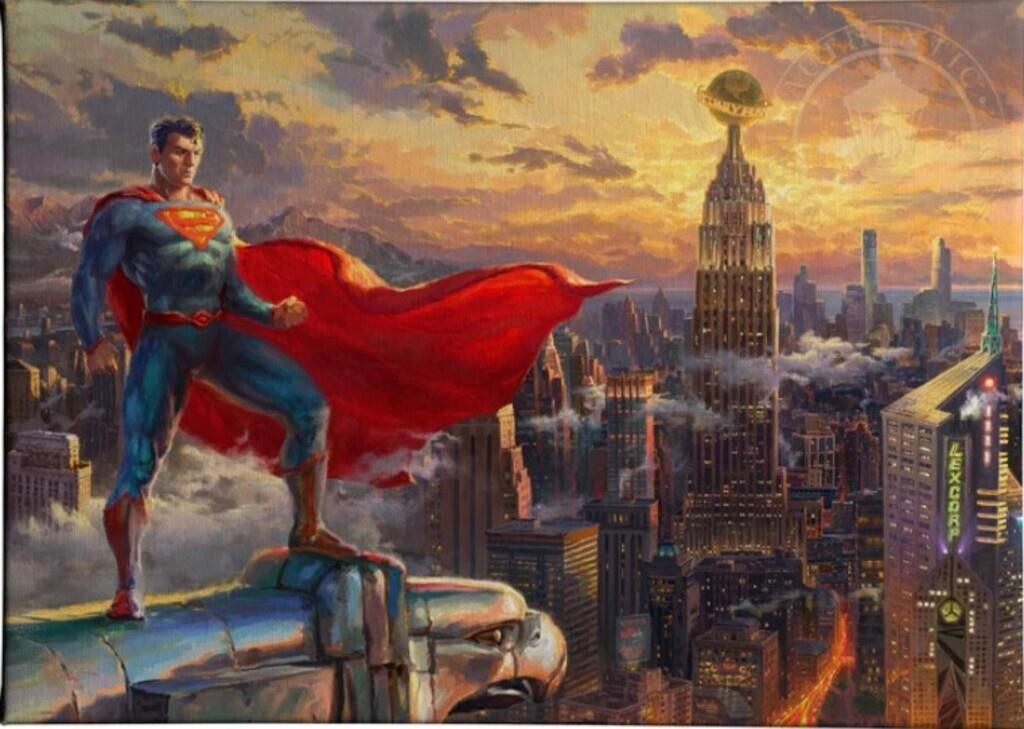 Superman Protector of Metropolis by Kinkade