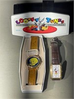 Mickey Mouse & Tweety Bird Watches