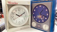 Westclox brand quartz wall clock and a NAPA