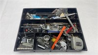 Plastic organizer with tools bits