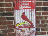 Metal St. Louis Cardinals Sign