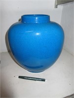 Blue Art Pottery Vase