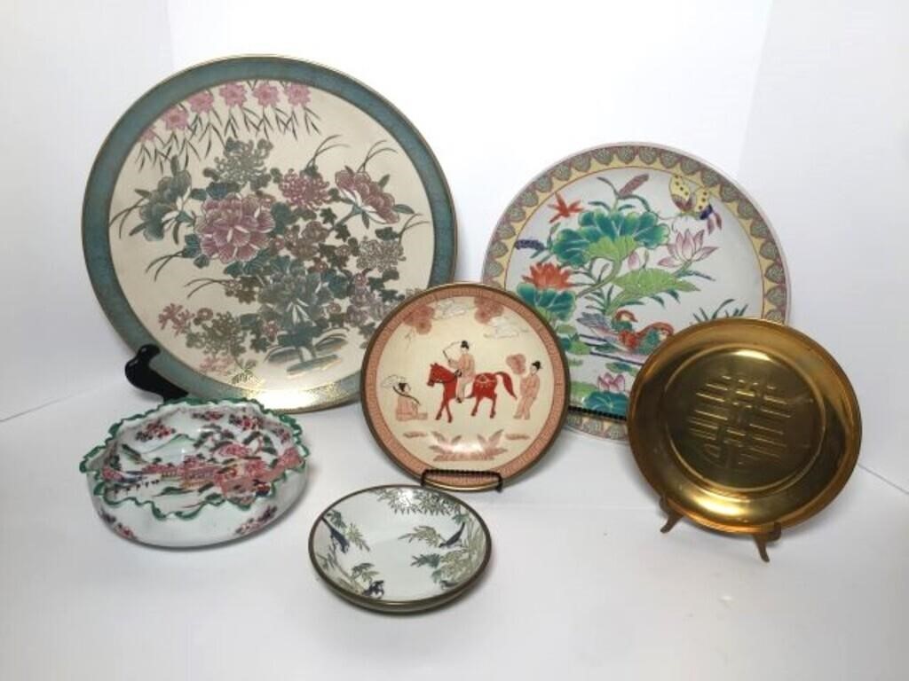 Asian Design Plates