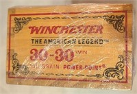 Winchester 30-30 Shells in 150th Anniv. Wood Box