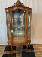 Antique French Vitrine Curio Cabinet