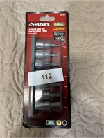 husky 7pc hex bit socket set