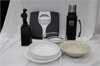 STANLEY TUMBLER, SCALE, DISH SET, FIGURINE