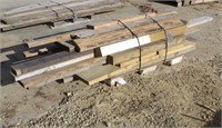 Pallet of Mixed Lumber, Brown & Green Treated