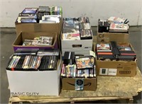 (Approx 450) Assorted DVD's