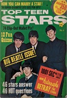 1964 Beatles TOP TEEN STARS magazine Issue #4