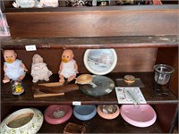 SHELF WITH BABIES ON IT ONLY