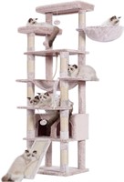 Heybly Tall Cat Tree  78 in  Multi-Level