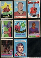 1960-70s Bobby Hull Hockey Cards NHL & WHA Lot 8
