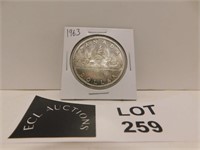 CANADA 1963 SILVER DOLLAR