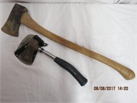 Axe and  Mastercraft hatchet