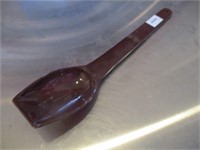 Bid X 5: New Plastic Solid Serving Spoon Brown