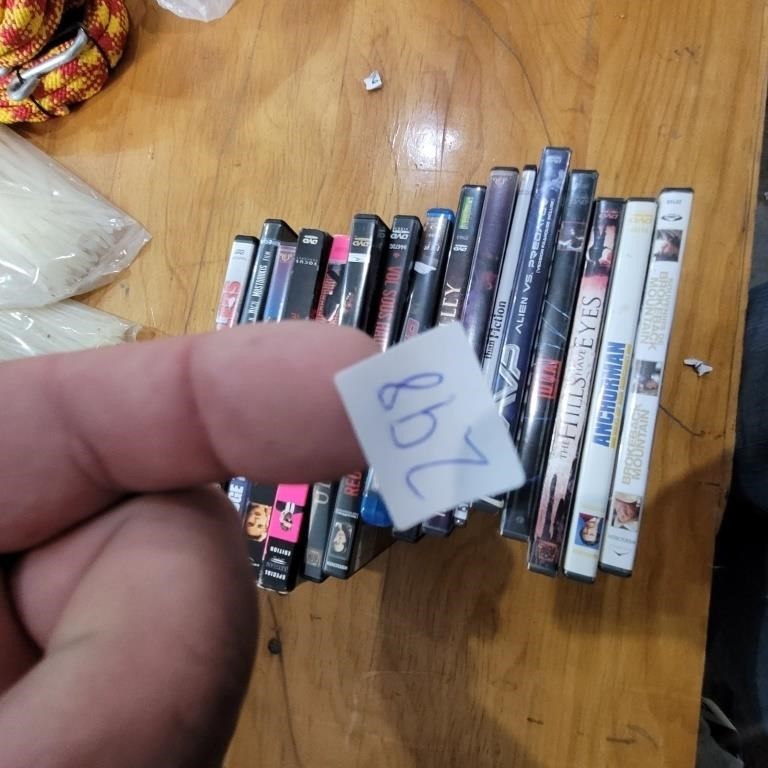 Pile DVDs