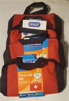 Rexall First Aid Kit bags x4