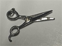 Sterling Silver Scissor Charm 2.25 Grams