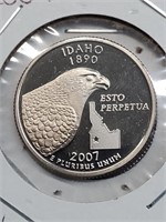 2007-S Clad Proof Washington State Quarter