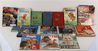 COLLECTION OF VINTAGE BOOKS & MAGAZINES