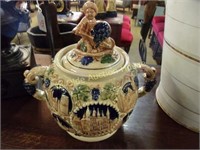 Covered Steinware Compote