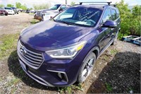 2017 Hyundai Santa Fe  SN: KM8SNDHF2HU182164