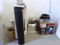 Assorted Stove, Chimney Pipe & Roof Cap-New