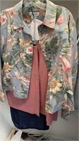 ORVIS SILK TOP M, COLDWATER CREEK PM FLORAL