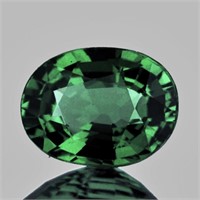 Natural Forest Green Sapphire 1.64 Cts  {Flawless-