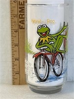 Kermit the frog McDonald’s collectible glass