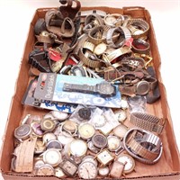 Tray of Watches As Found