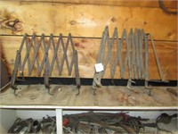 2 EARLY 1900'S RUNNING BOARDS LUGGAGE RACKS
