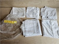 5 White King Pillow Cases BNB Supplies