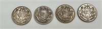 Rare Cdn 50 Cent piece coins
