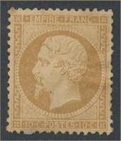 FRANCE #25 MINT FINE-VF NG