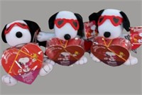 (3) Plush Snoopy & Whitman’s Chocolate