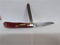CASE XX 6254 CV TAPPER KNIFE