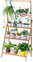 COPREE Bamboo 3-Tier Plant Stand A-Rectangle