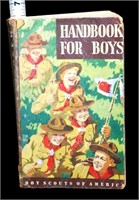Vntg Boy Scouts Handbook For Boys book